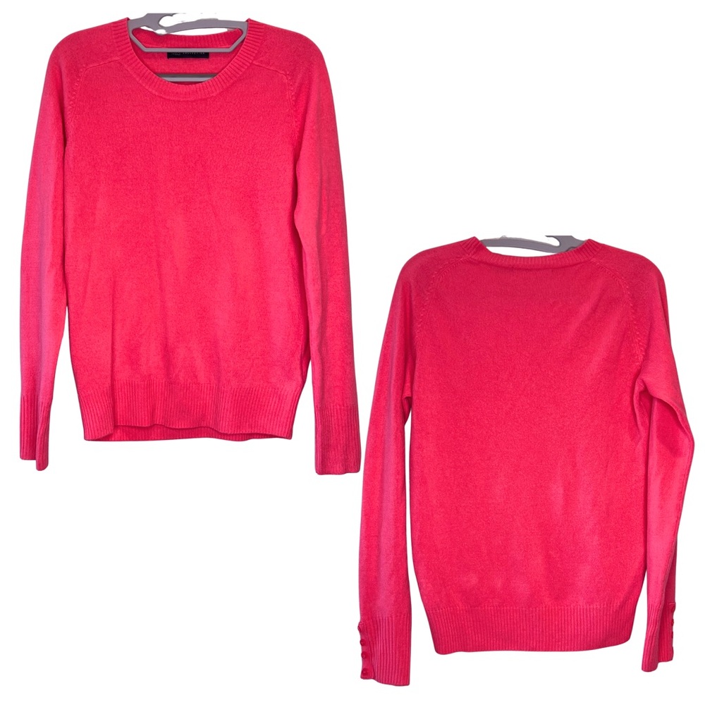 Marks & Spencer Vibrant Red Crew Neck Sweater